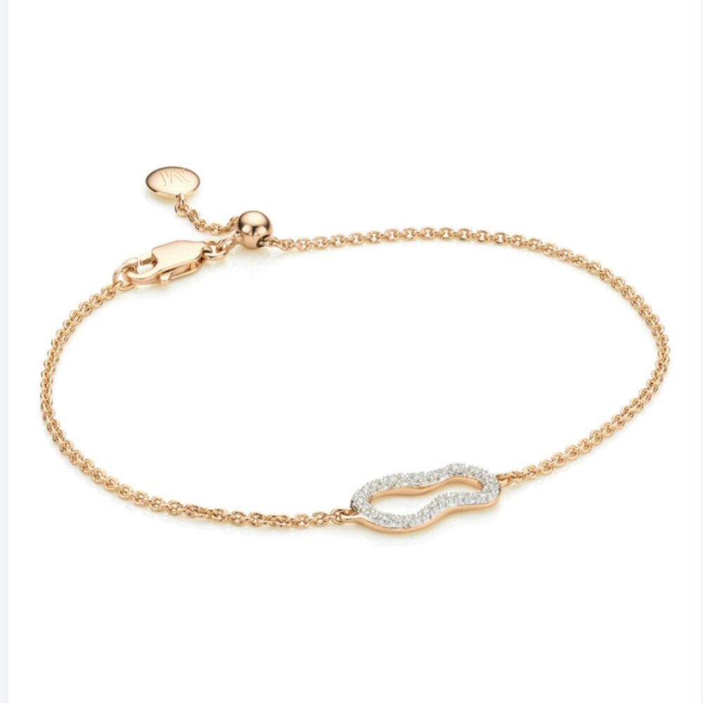 Monica Vinader Riva Diamond Bracelet